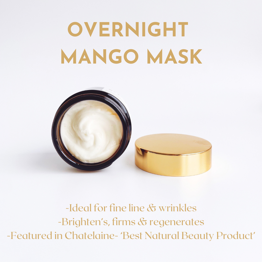 Overnight Mango Mask - Revitalizing Multivitamin Mask - NEW 2oz