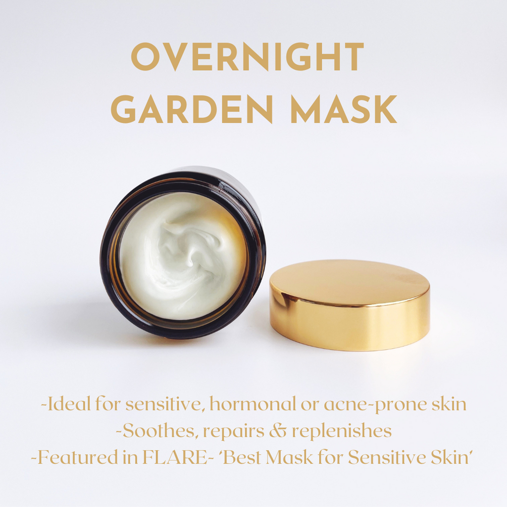 Overnight Garden Mask- Clarifying Herbal Mask - 2 oz
