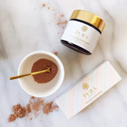 Resurface & Glow Mask Set | Exotic Pink Coffee Dust Exfoliation Mask + Free Bowl and Mini Golden Spoon