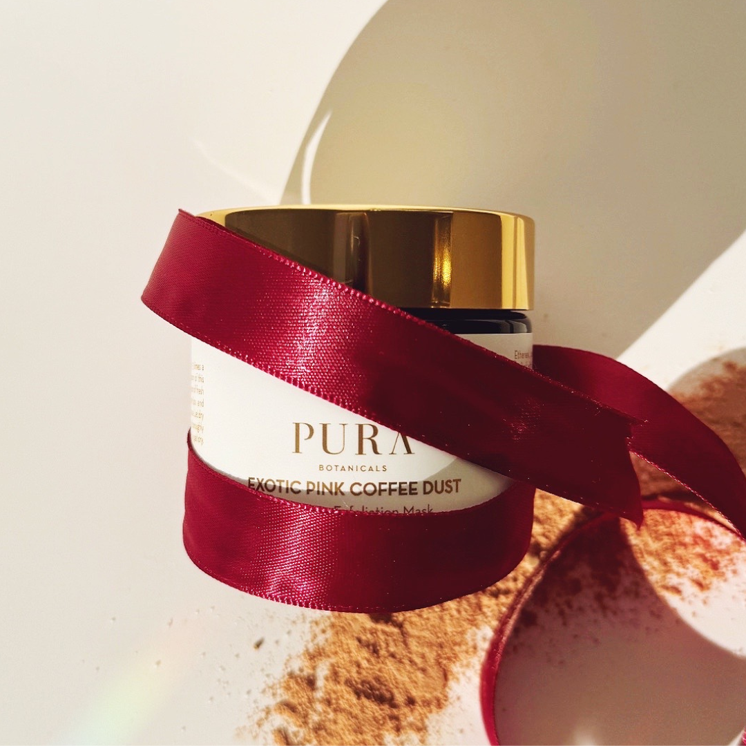 Exotic Pink Coffee Dust - Cleansing Exfoliation Mask