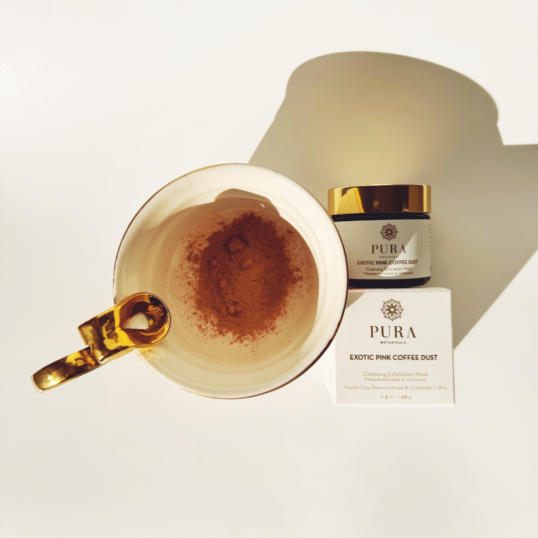 Exotic Pink Coffee Dust - Cleansing Exfoliation Mask