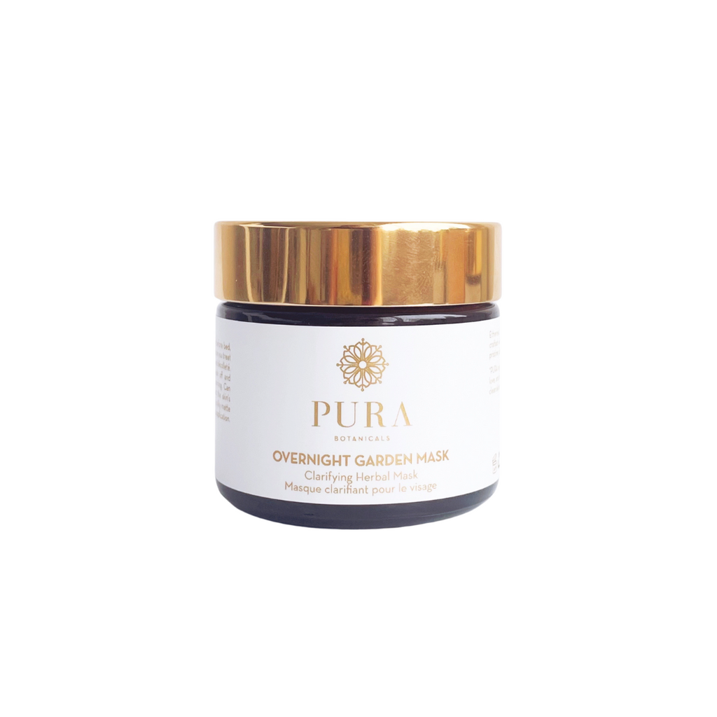 Overnight Garden Mask- Clarifying Herbal Mask - 2 oz