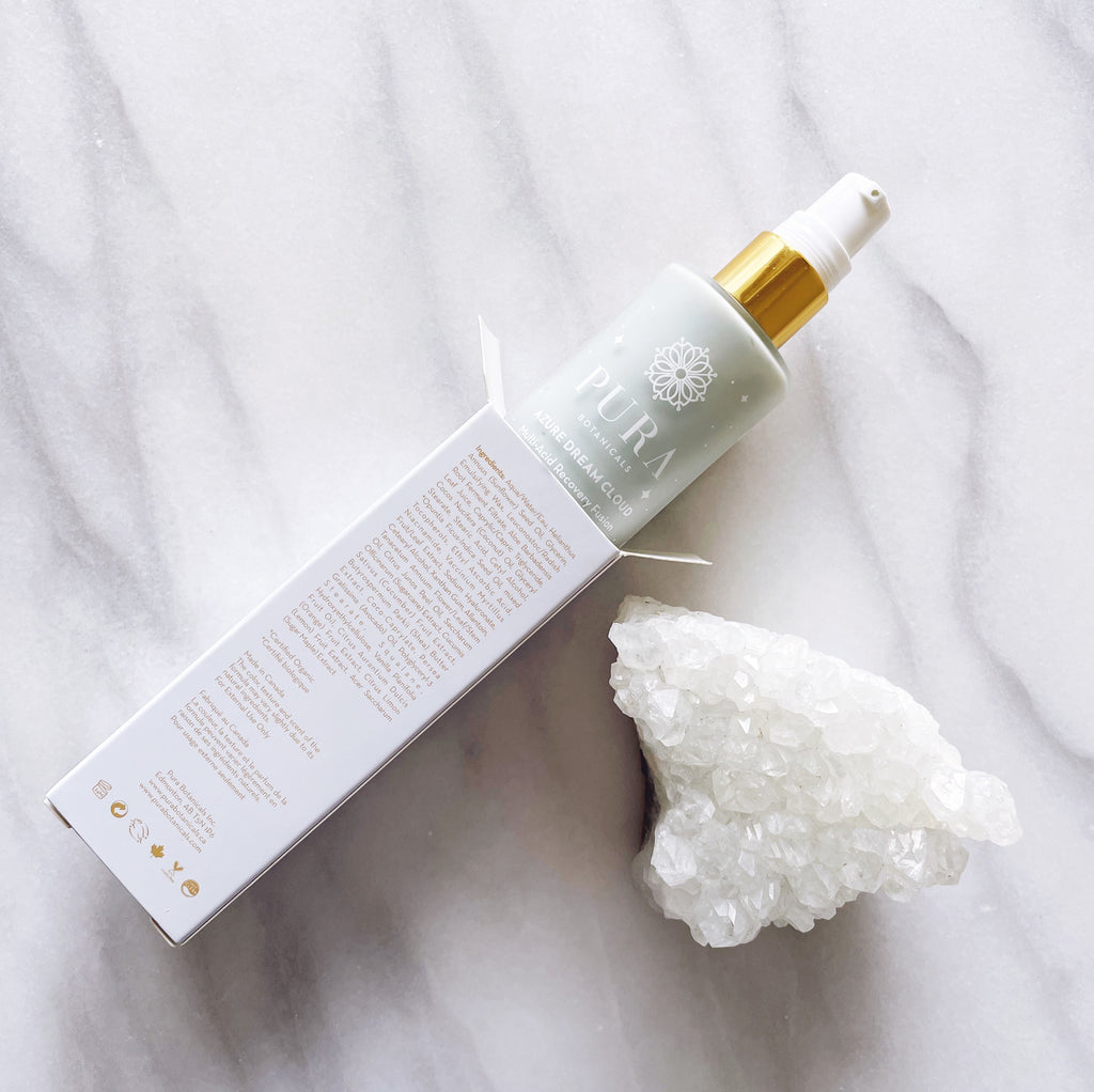 Azure Dream Cloud - 2-in-1 Serum & Lotion: Multi-Acid Moisture Fusion