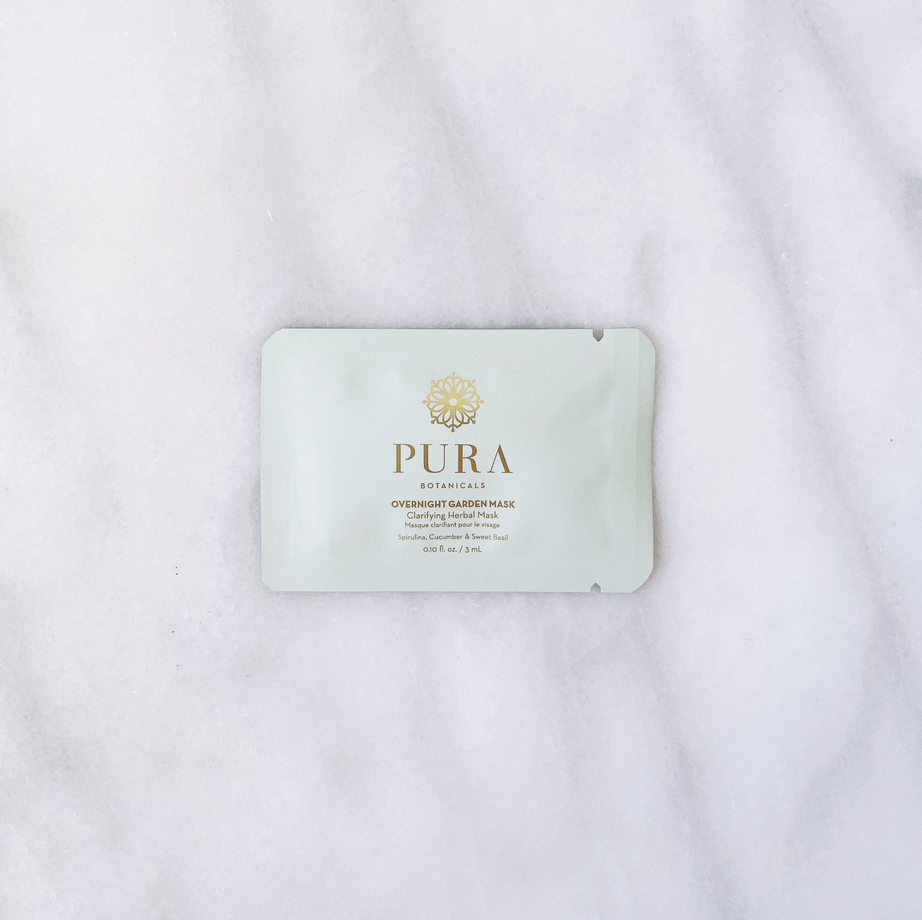 Sample Size - Overnight Garden Mask - Clarifying Herbal Mask